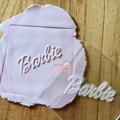 STAMP BARBIE CURSIVA