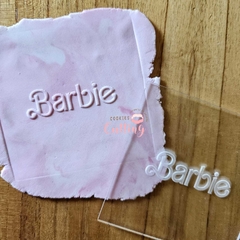 STAMP BARBIE LOGO IMPRENTA