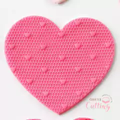 TEXTURA TUL PINTITAS CORAZONES