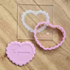SET CORAZON BRODERIE
