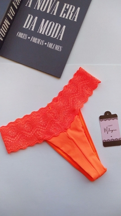 CALCINHA FIO KLÊNIO - LARANJA - comprar online