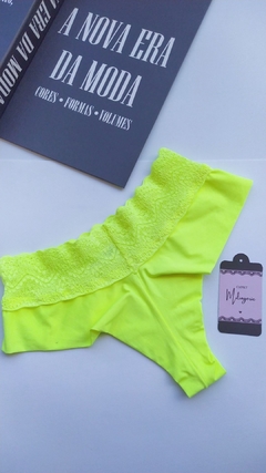 CALCINHA LÍVIA - VERDE NEON - comprar online