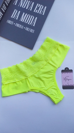 CALCINHA LÍVIA - VERDE NEON