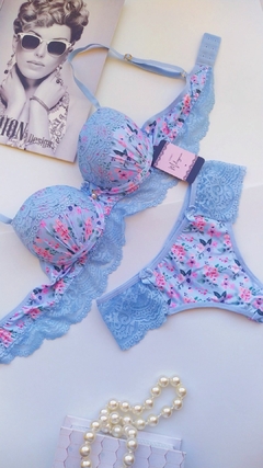 CONJUNTO JASMIN - AZUL BEBÊ