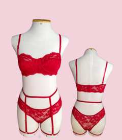 Conjunto Laura - Vermelho