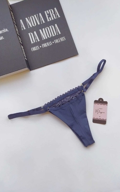 CALCINHA PIETRA - AZUL MARINHO - comprar online