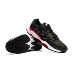Zapatillas Joma Tenis Master 1000 Pro Negro/Rojo en internet