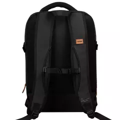 MOCHILA NOX LUXURY OPEN SERIES BLACK/BROWN - tienda online