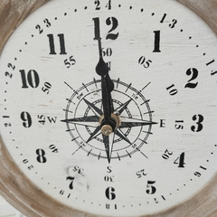 Reloj de Mesa Madera y Metal 32cm - comprar online