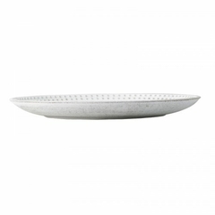 Bandeja tallada en acabado blanco antiguo - comprar online