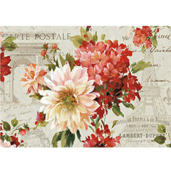 Par de individuales Flores