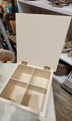Caja de madera para té Music - ADRIANA MENDEZ HOME