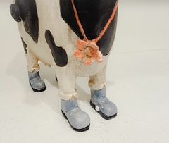 Vaca con sombrero en internet