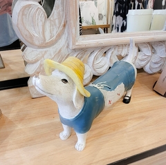 Perrito Salchicha en resina XL