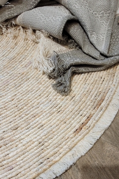 Alfombra de yute Agra 120cm - comprar online