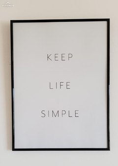 Trio Keep life simple & Relax 40x30cm en internet