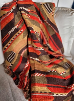 Manta Mumbai multicolor 140cm - comprar online