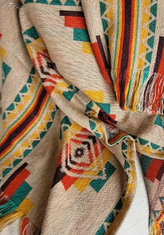 Manta Tierra multicolor 160cm en internet