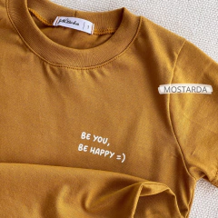 Camiseta Happy Unissex - 1 a 6 anos na internet