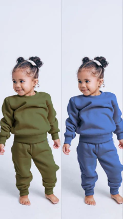 CONJUNTO MOLECOTTON COM ELASTANO TAM 1 - Filhottinhos