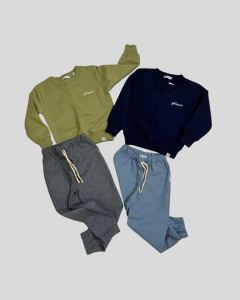 CALÇA SARJA ECO - TAM 1 E 2 - Filhottinhos