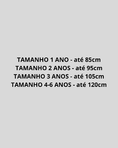 BLUSÃO COMFY ELÁSTICO - TAM 1 a 6 - loja online
