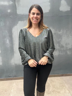 Blusa Aria lurex - comprar online
