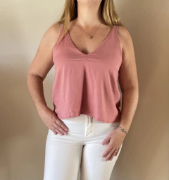 Musculosa Pipi simil lino - comprar online