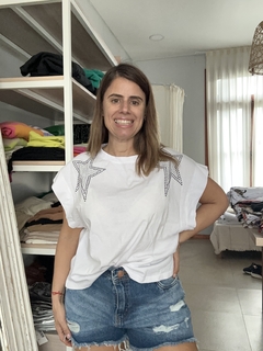 Remera Estrella Strass en internet