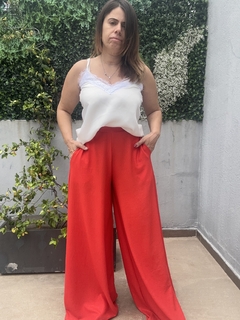 Pollera Pantalon Zoe crepe foil - comprar online
