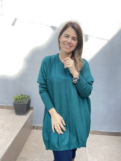 Maxi Sweater Limon - Me Amare Indumentarias