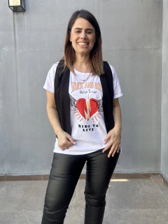 Remera Ride to Live - tienda online