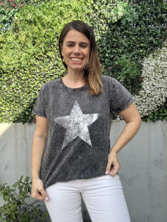 Remera Estrella nevada - tienda online