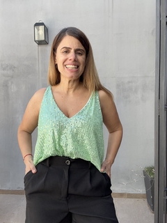 Musculosa pailletes Pipi