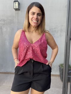 Musculosa pailletes Pipi