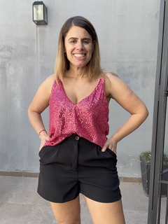Musculosa pailletes Pipi - Me Amare Indumentarias