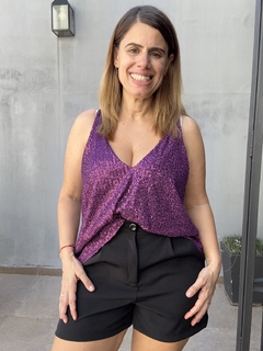 Musculosa pailletes Pipi