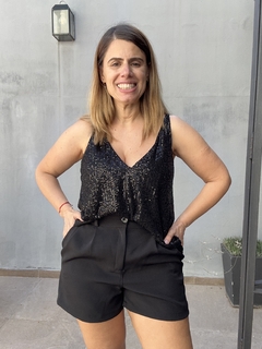 Musculosa pailletes Pipi - comprar online
