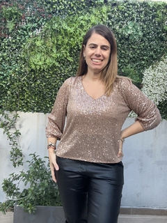 Imagen de Blusa Aria pailettes