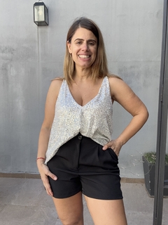 Musculosa pailletes Pipi - Me Amare Indumentarias