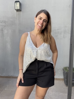 Musculosa pailletes Pipi - Me Amare Indumentarias