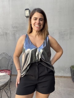 Musculosa Pipi Foil Punto - Me Amare Indumentarias