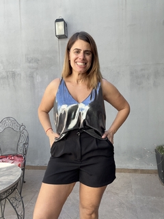 Musculosa Pipi Foil Punto - tienda online