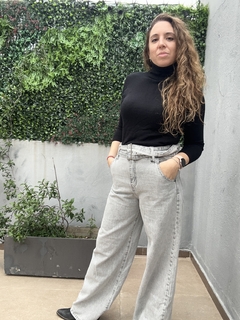 Jean Wide Leg Cinto