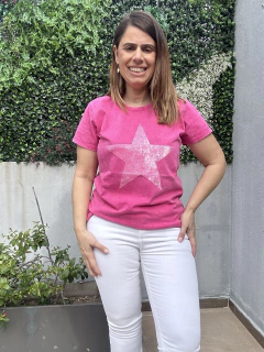 Remera Estrella nevada en internet