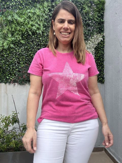 Remera Estrella nevada - comprar online