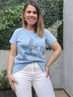 Remera Estrella nevada - Me Amare Indumentarias