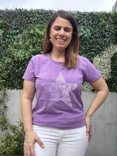Remera Estrella nevada - comprar online