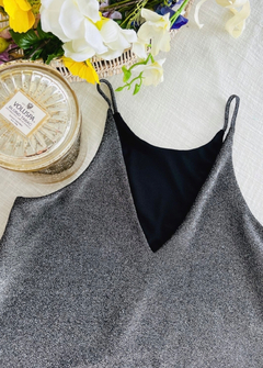 Musculosa lurex Pipi - comprar online