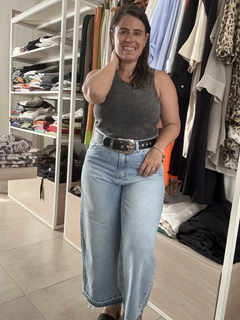 Jean Wide Leg Crop Febrero
